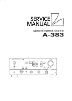 Luxman A-383-Service-Manual 